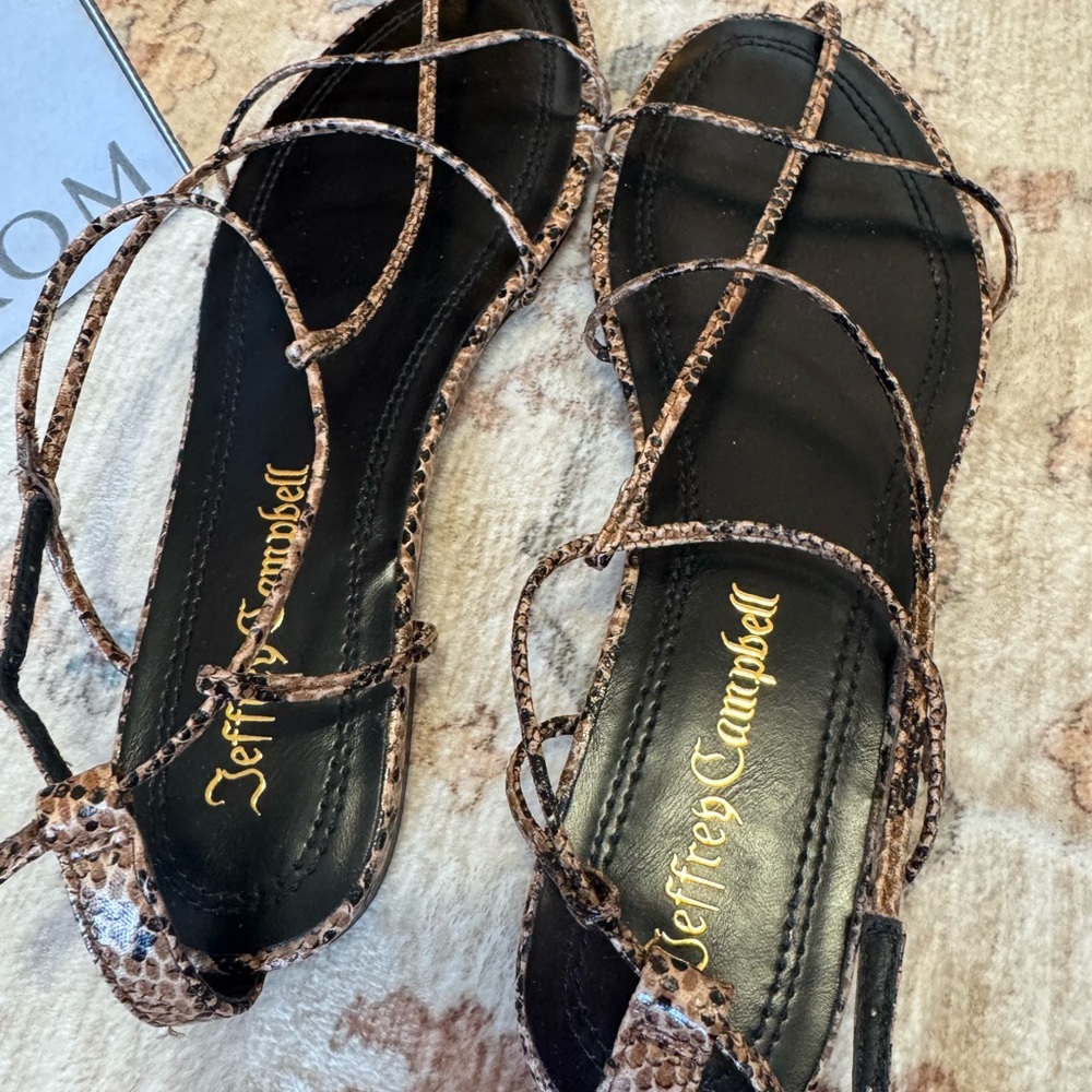 Designer Strappy Sandals